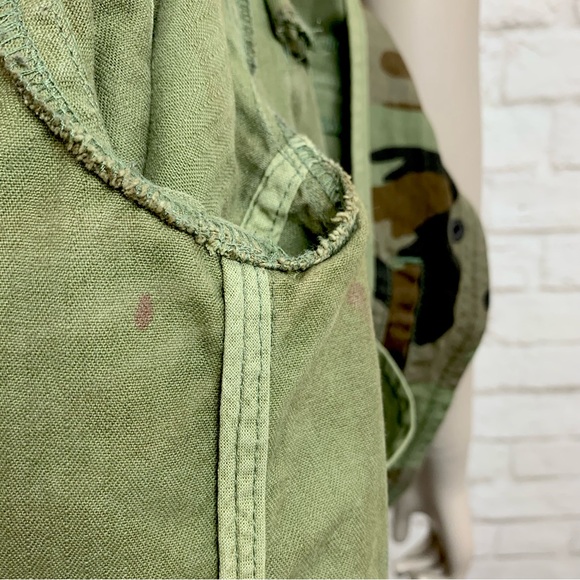 NEW! Denim & Supply Polo Ralph Lauren Camo Field Jacket Distressed Hooded Size L - Picture 14 of 15